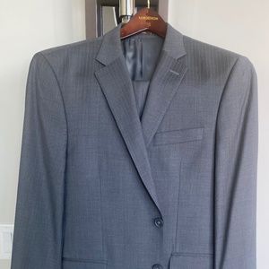 Peter Millar Tailored Fit Charcoal Suit